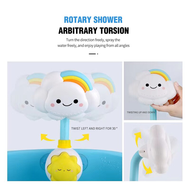 Kids Bath Toys Water Game for  - Sprinkler Splash Pad ulasan dan harga