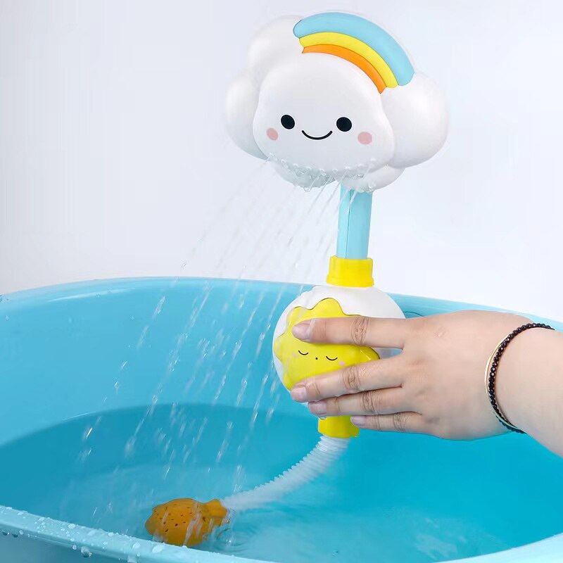 Kids Bath Toys Water Game for  - Sprinkler Splash Pad ulasan dan harga