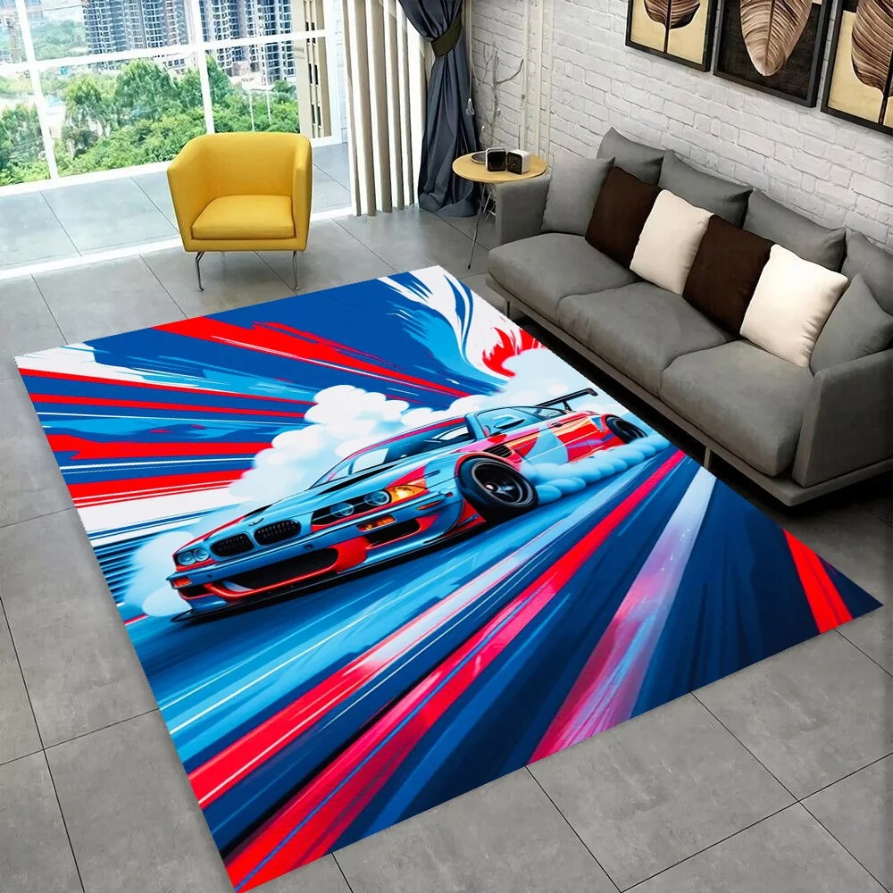 3D E36 Racing Car Motorcycle R - Kids Outdoor Play Table ulasan dan harga