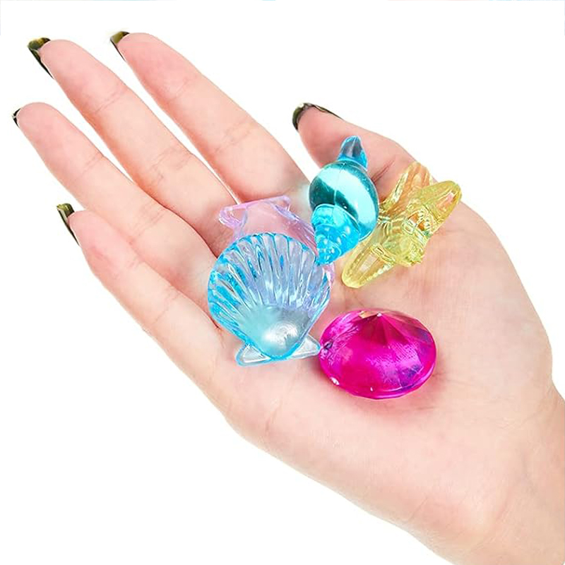 Children Colored Plastic Gem T - Kids Outdoor Activity Centre ulasan dan harga