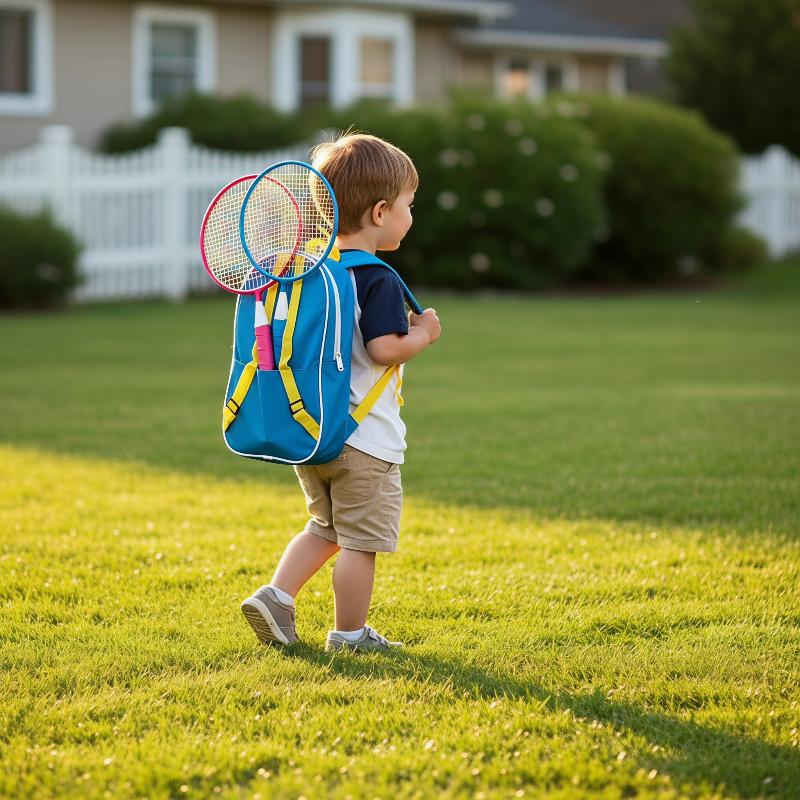 New Kids Beginner Badminton Ra - Kids Outdoor Yard ulasan dan harga
