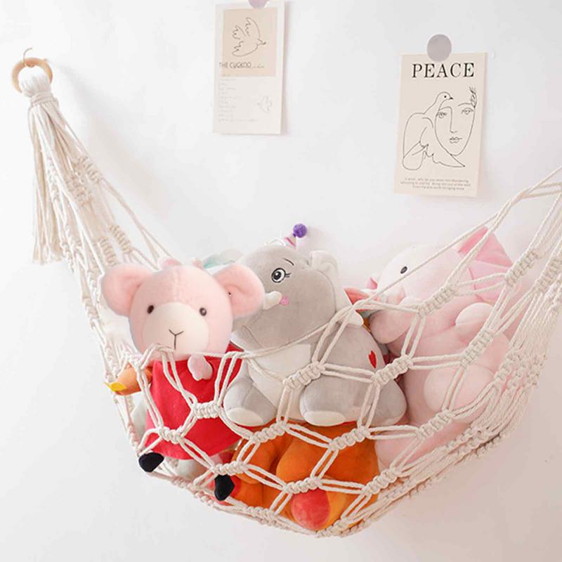 Macrame Hammock Net Toys Stora - Kids Outdoor Furniture ulasan dan harga