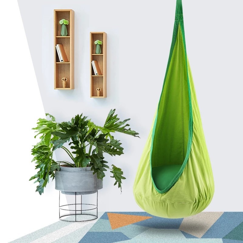 Kids Pod Swing Seat Cotton Can - Kids Outdoor Seating ulasan dan harga