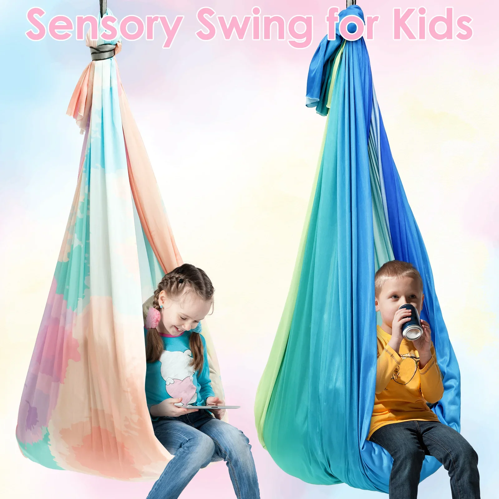 Sensory Swing Comfortable Kids - Kids Outdoor Furniture ulasan dan harga