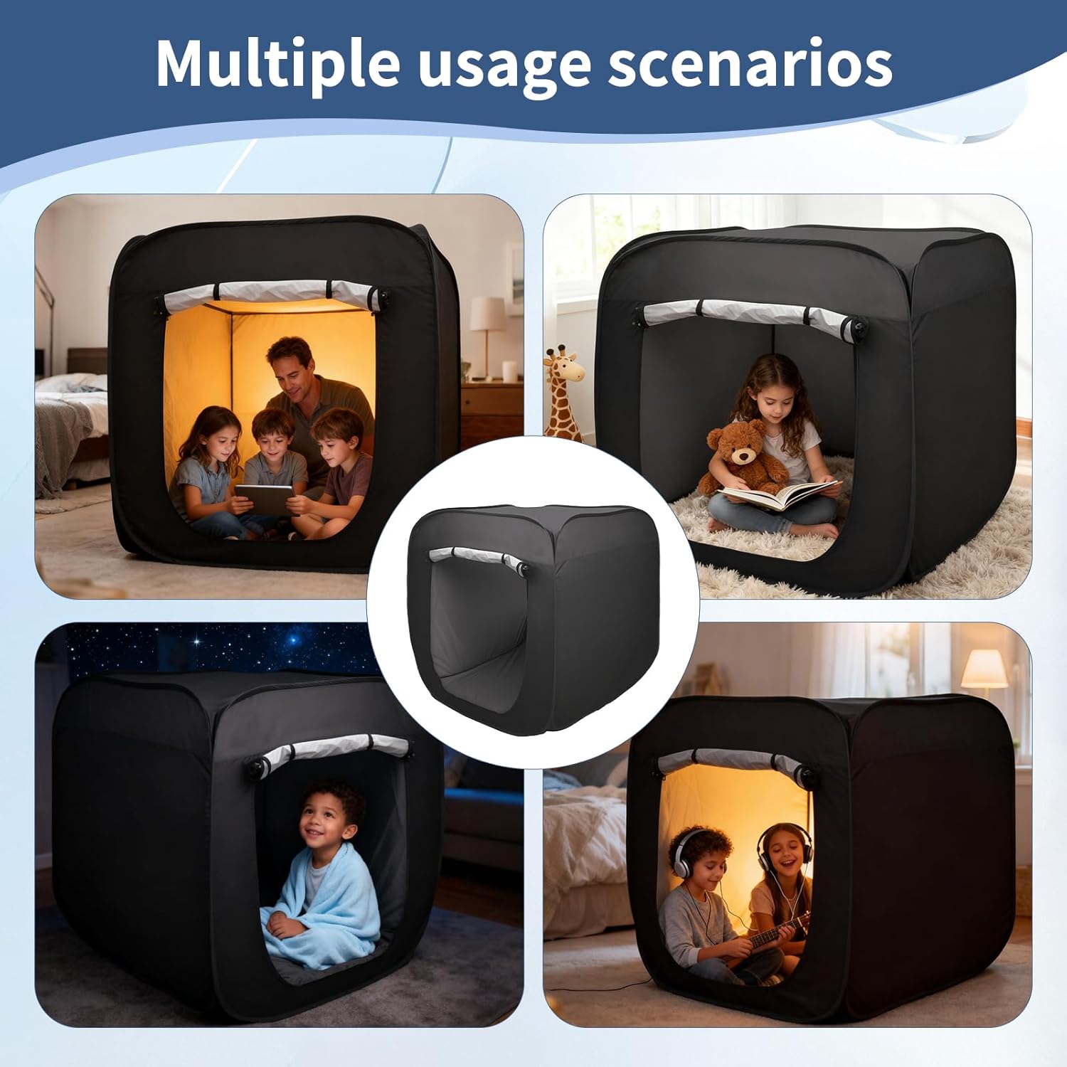 Sensory Tent for Kids 37.4 in  - Kids Outdoor Play Table ulasan dan harga